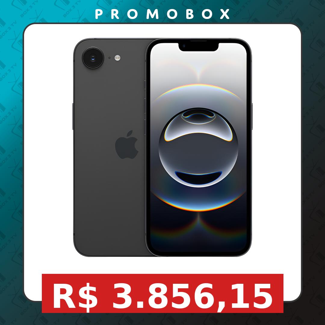 Mercado Livre: iPhone 16e (128 GB) – Preto – Distribuidor Autorizado