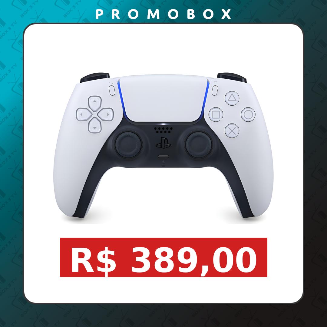 Mercado Livre: Controle Joystick Sem Fio Sony Playstation Dualsense Branco