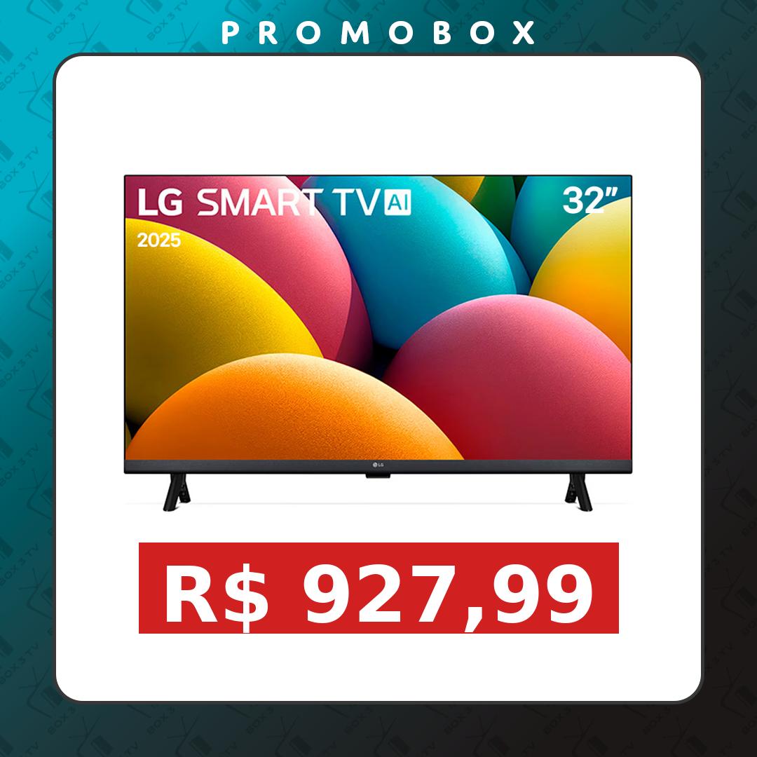 Mercado Livre: Smart TV Profissional LG 32″ LED HD – 32RL601CBSA