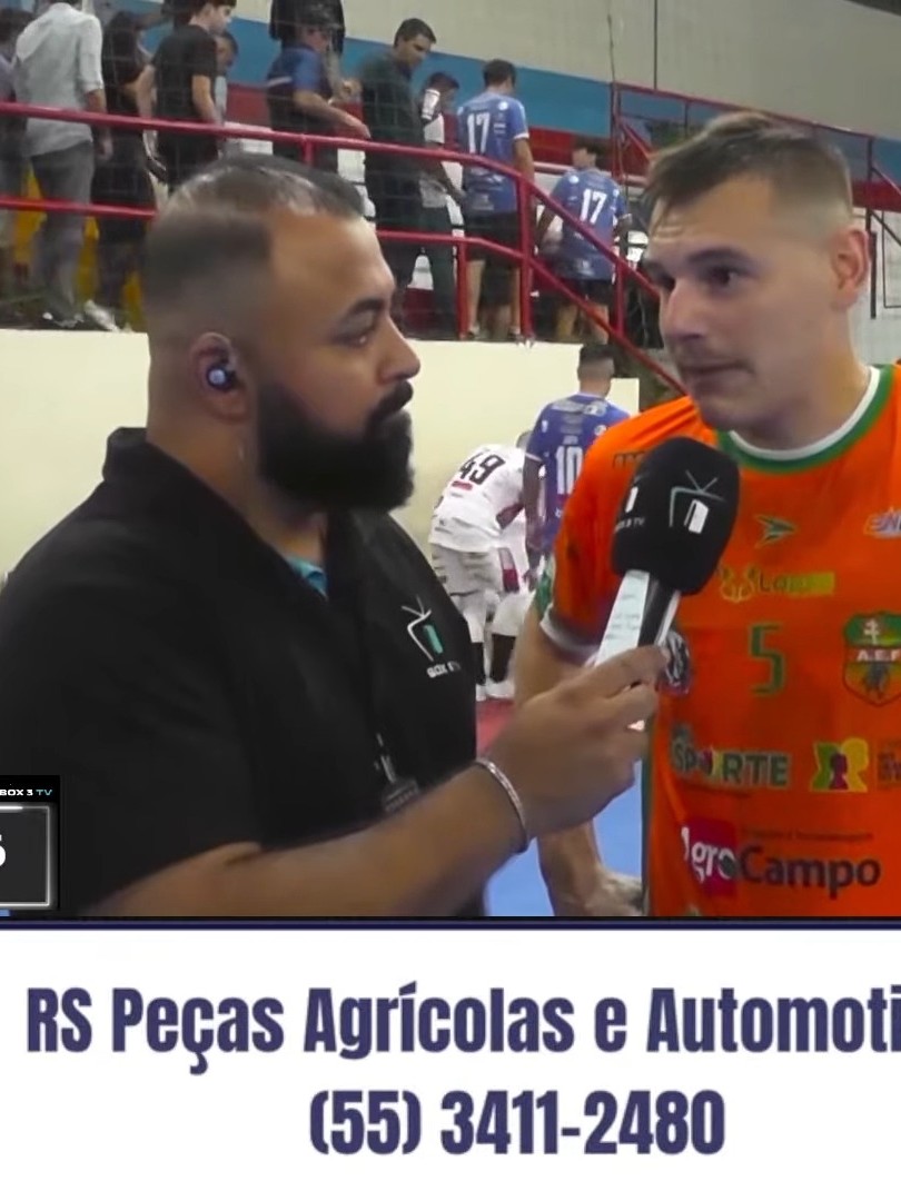 Post: Entrevista pós jogo com Renan do Entre-I…
