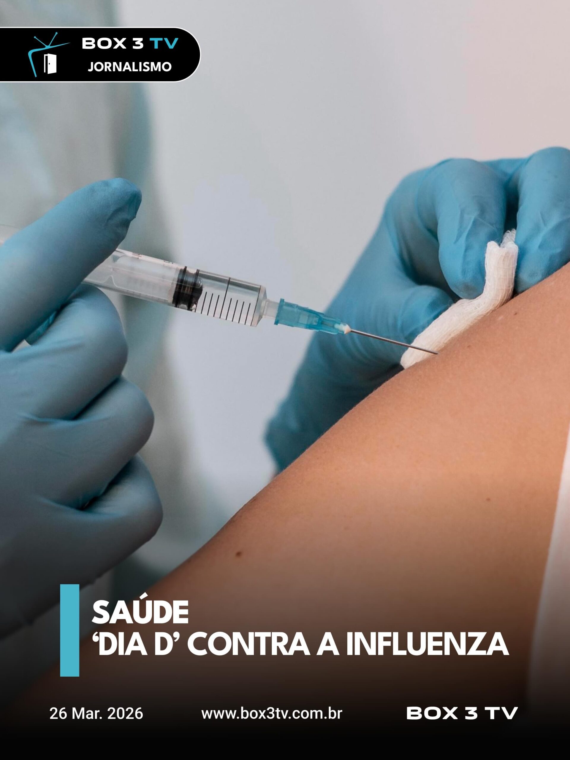 Post: DIA D contra a Influenza 💉🚨

Neste sábad…