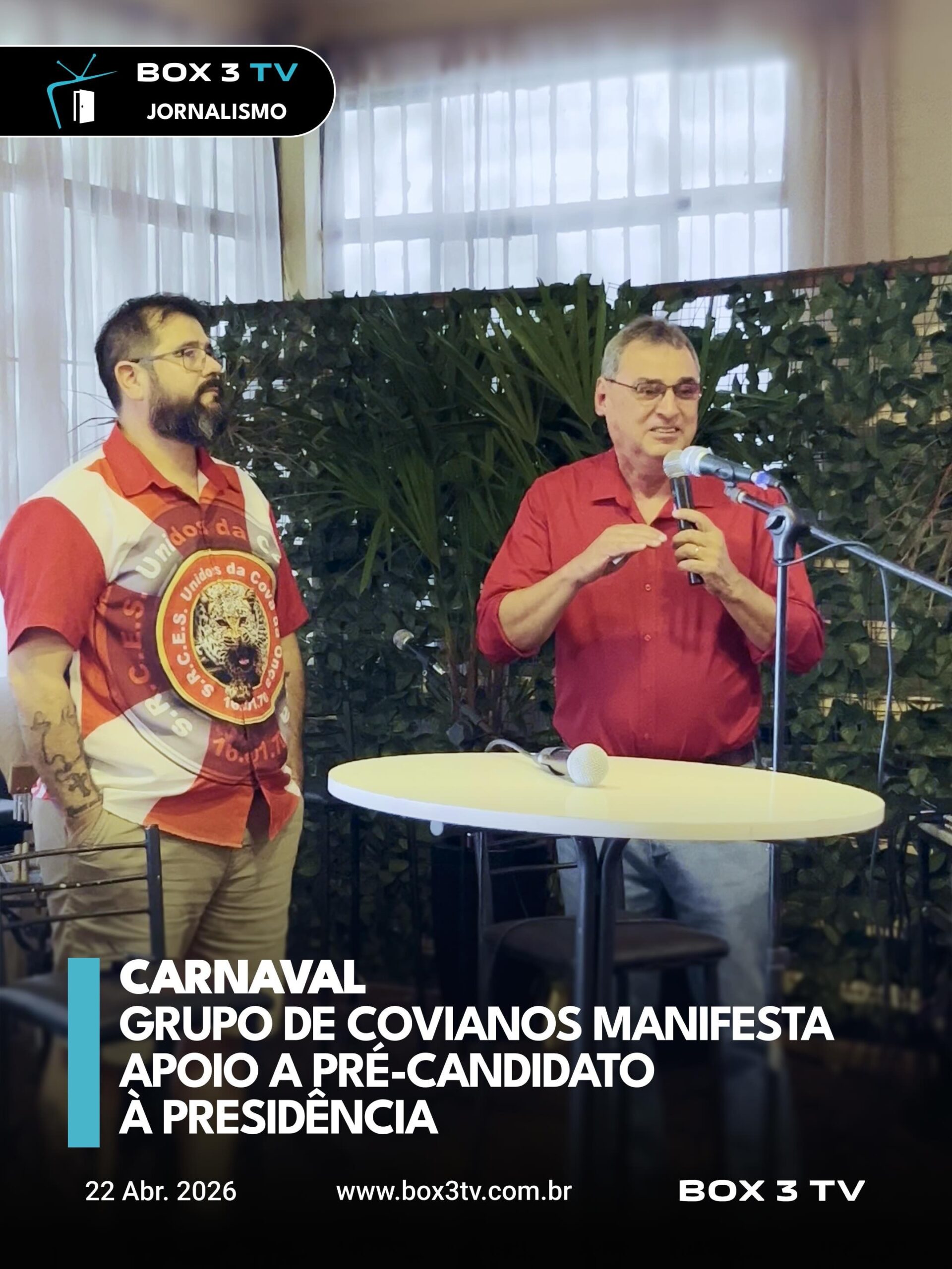Post: CARNAVAL E POLÍTICA! 🎉🗳️🐆

Em clima de u…