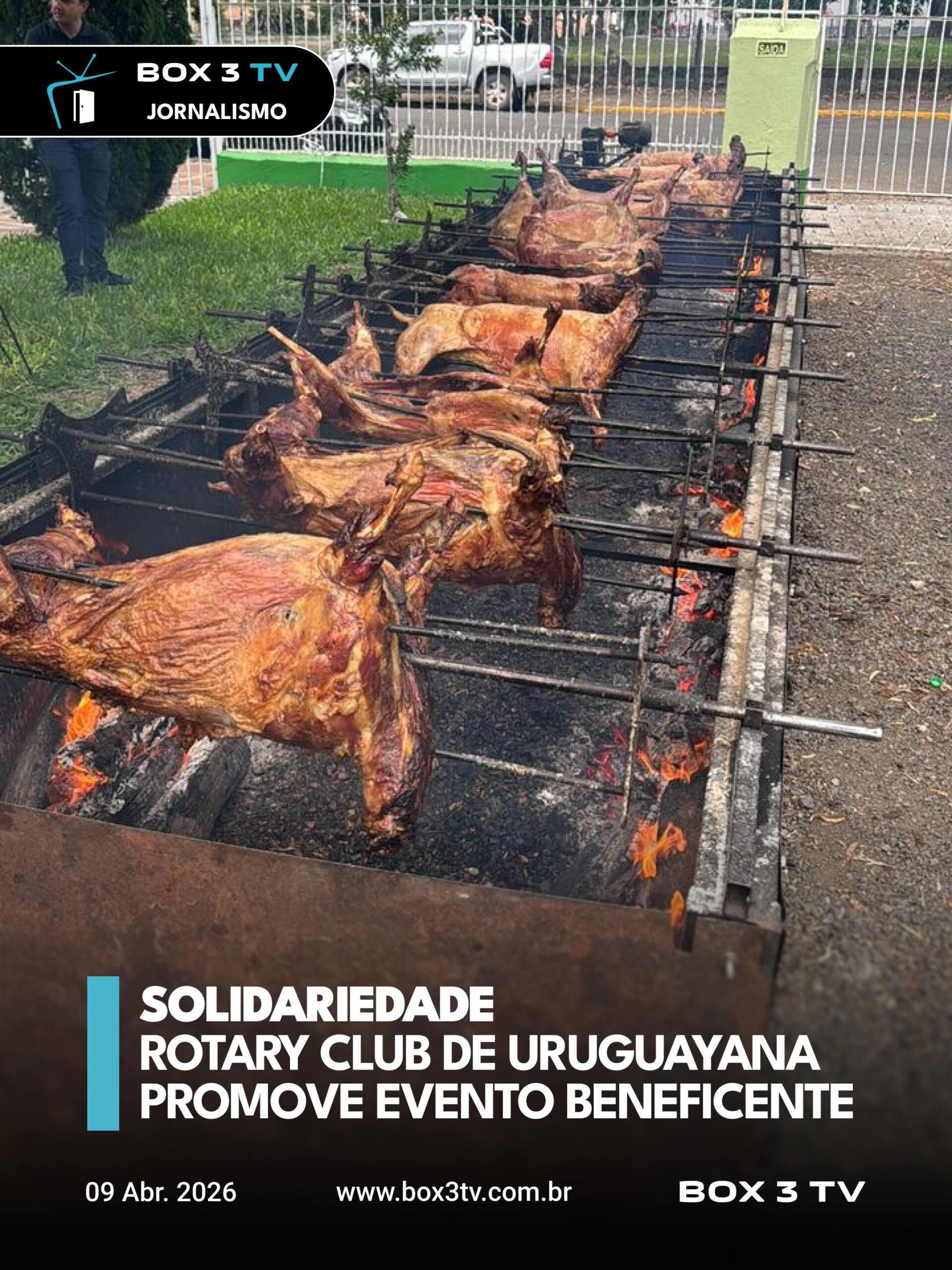 Post: TEMPERO DE SOLIDARIEDADE! 🔥🐑🙏🏽

Uruguaia…