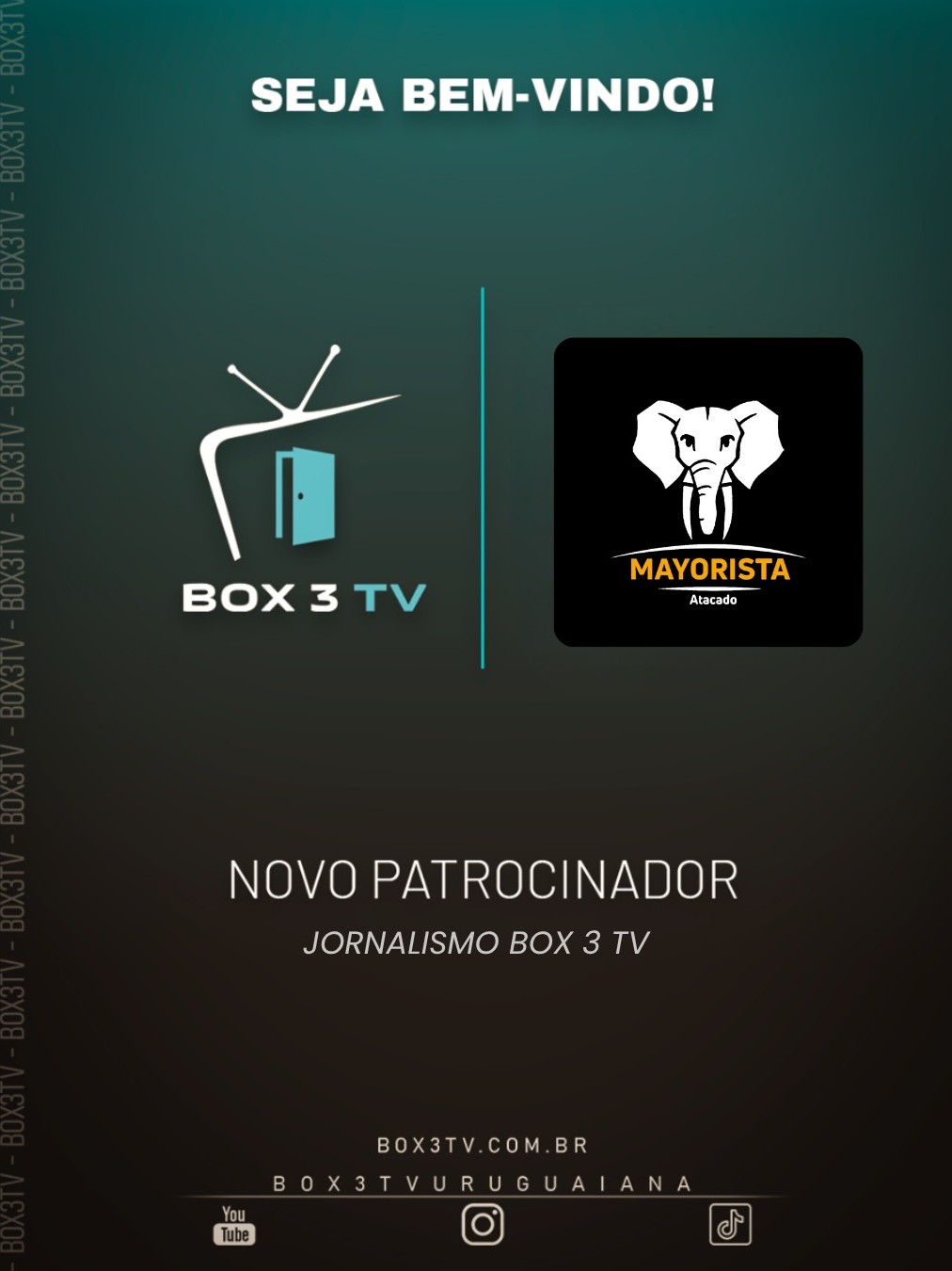 Post: O Box 3 TV URUGUAIANA tem a honra de ser…