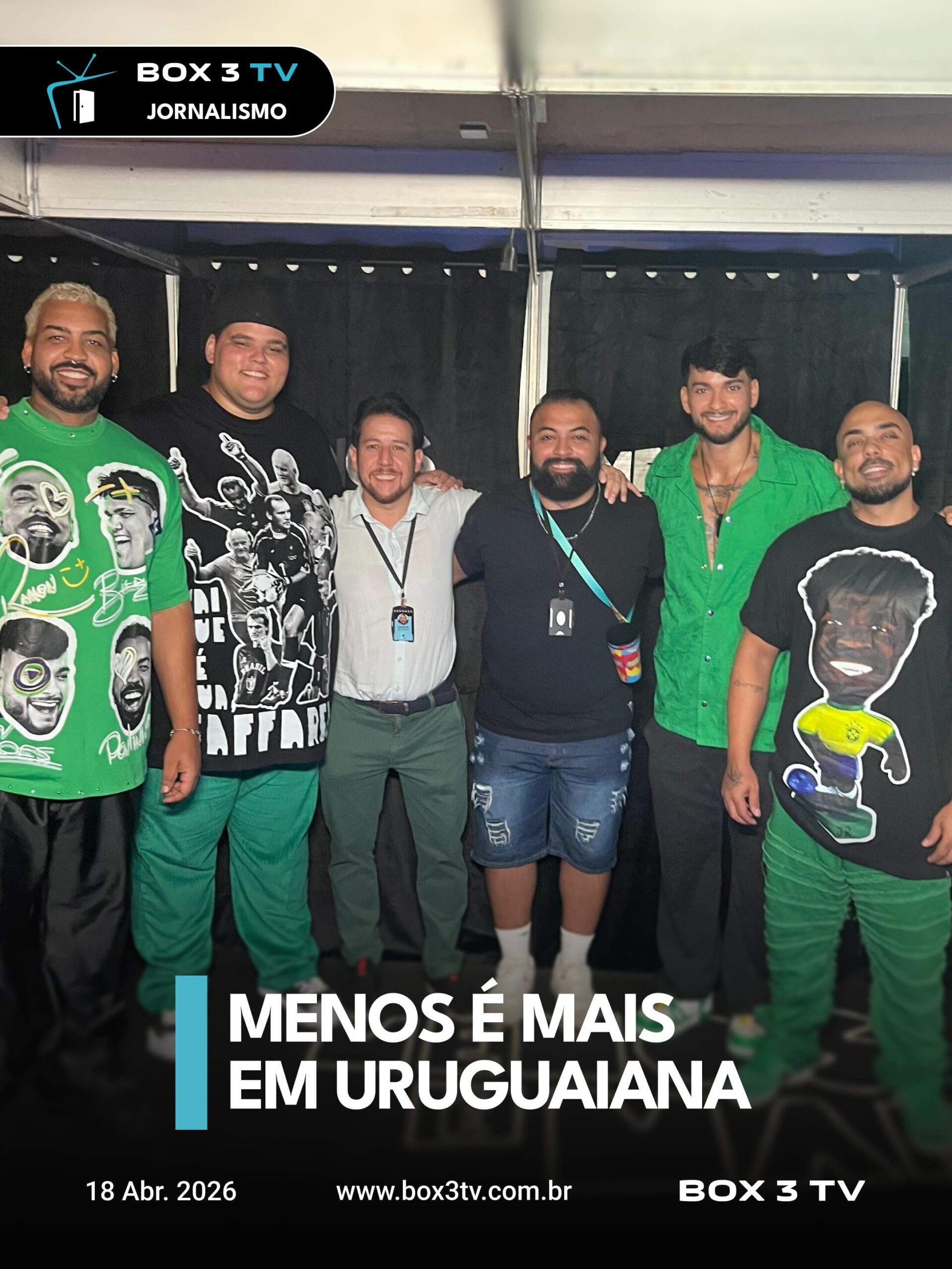Post: MENOS É MAIS em Uruguaiana/RS

Nesta sex…