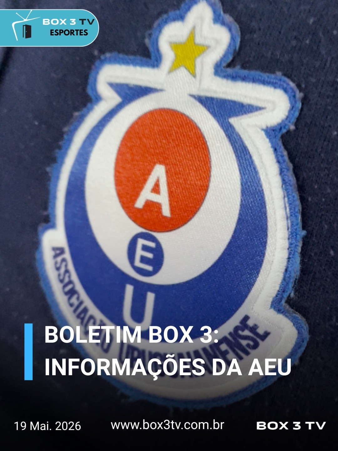 Post: BOLETIM BOX 3!
INFORMAÇÕES DA AEU.

OFER…