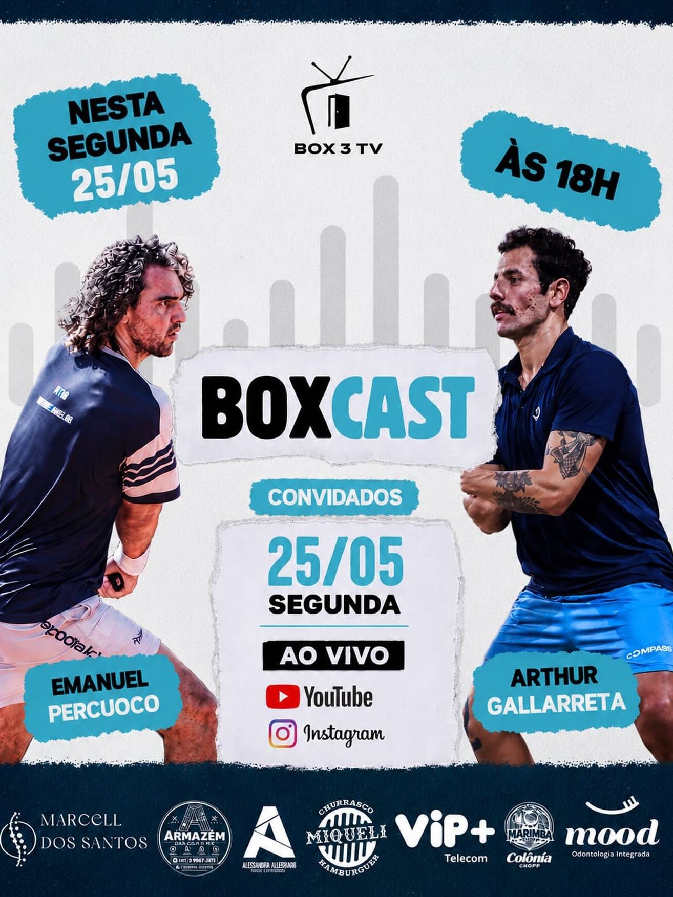 Post: BOXCAST DO DIA 25!

 Convidamos o @emanu…