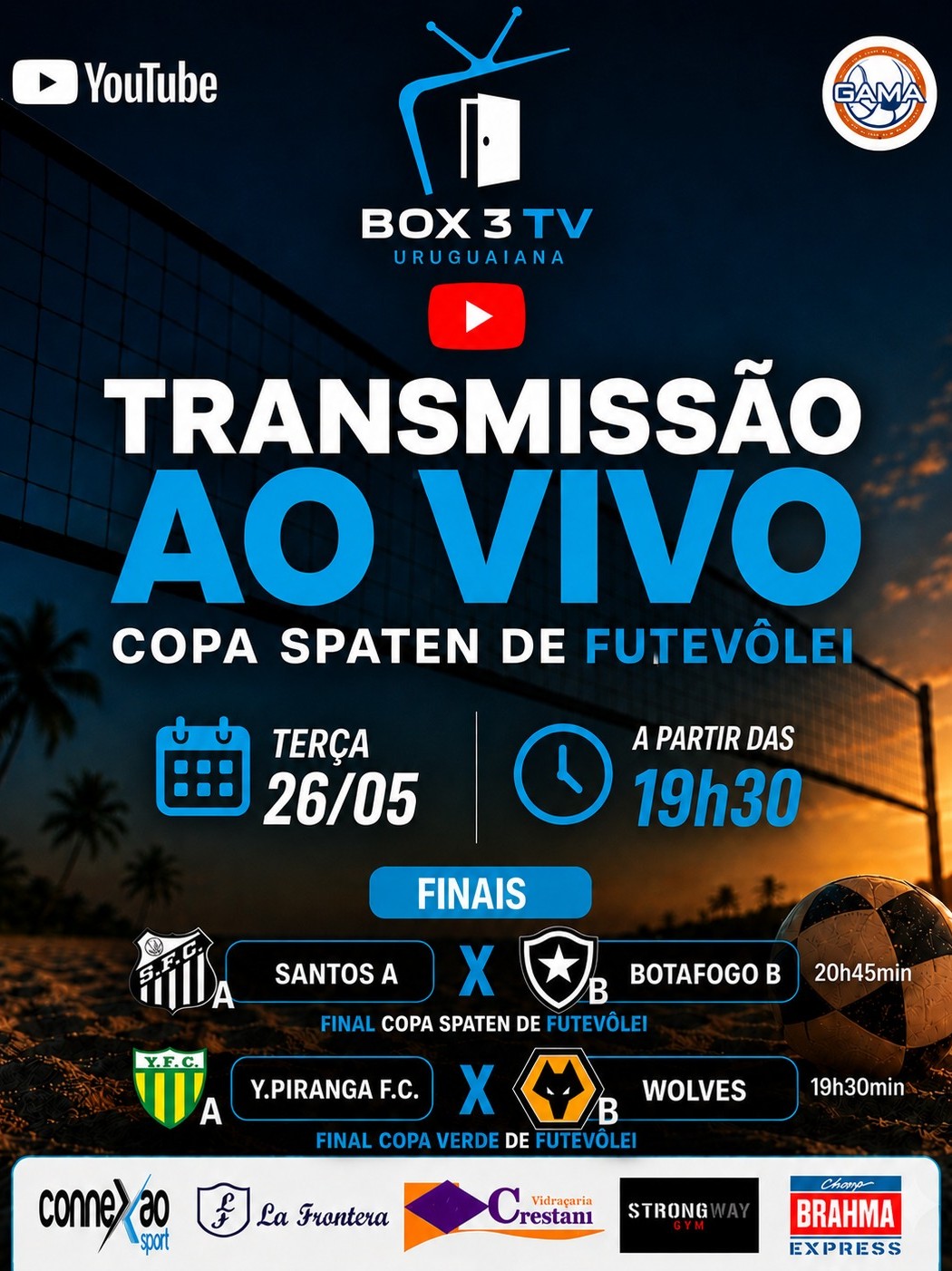 Post: É FINAL! ⚽🏆

Nesta terça-feira, o Gama S…