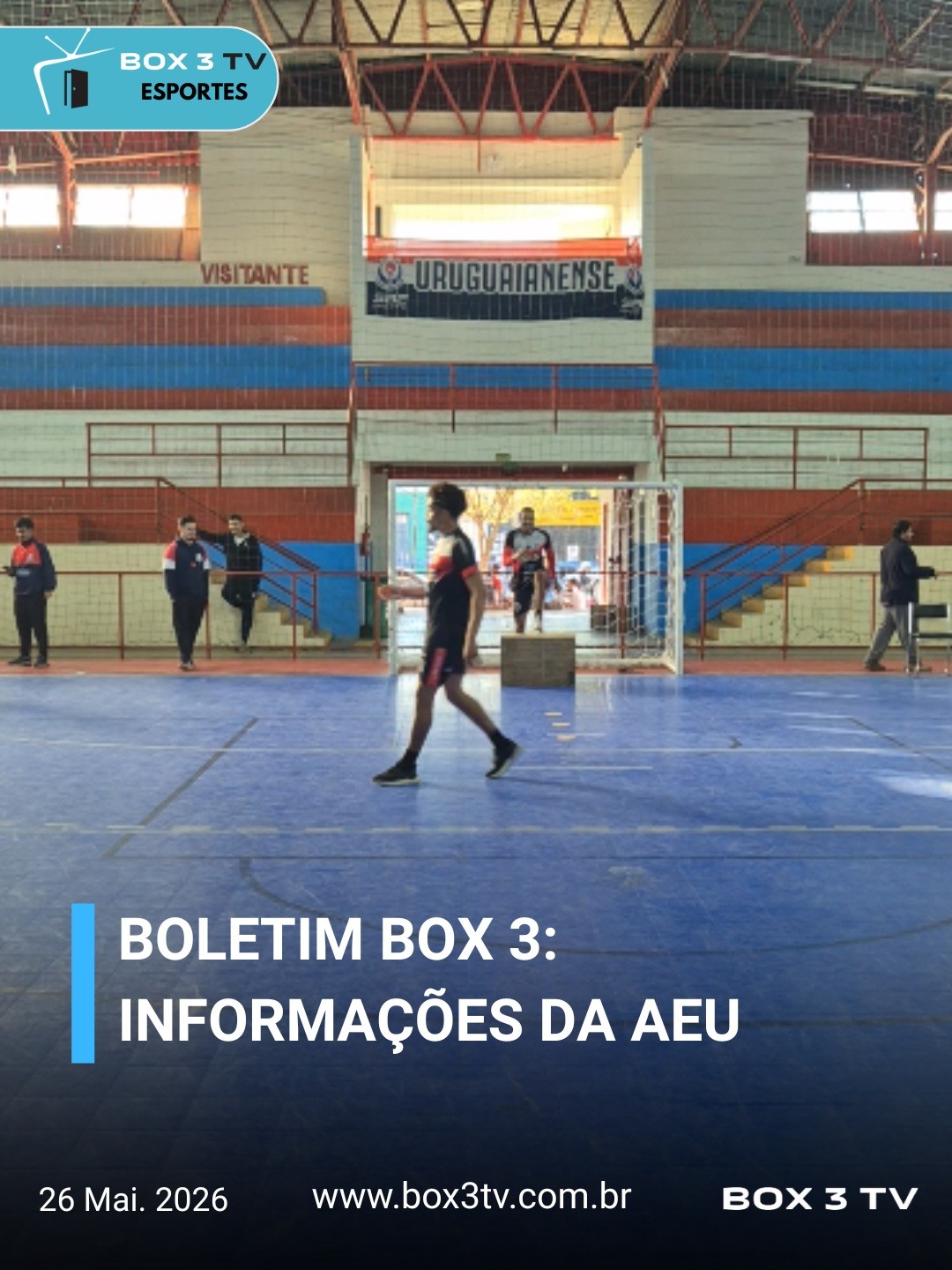 Post: BOLETIM BOX 3!
INFORMAÇÕES DA AEU
Acompa…