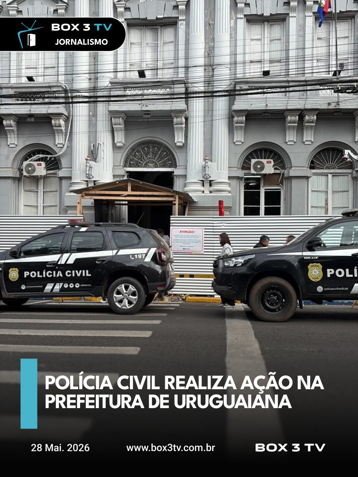 Post: 🚨 Operação da Polícia Civil na Prefeitur…