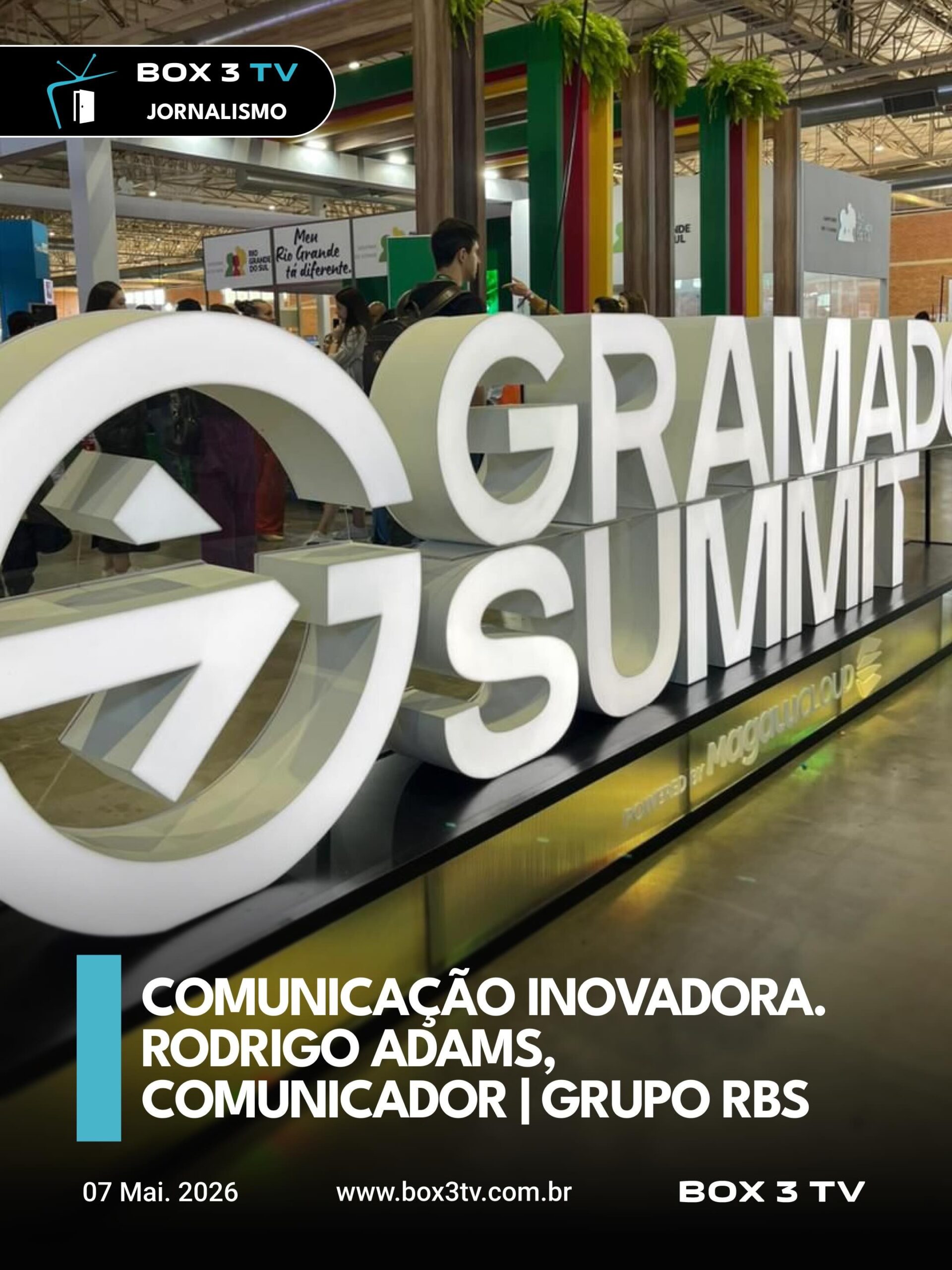 Post: COMUNICAÇÃO INOVADORA!

O @rodrigoadams …