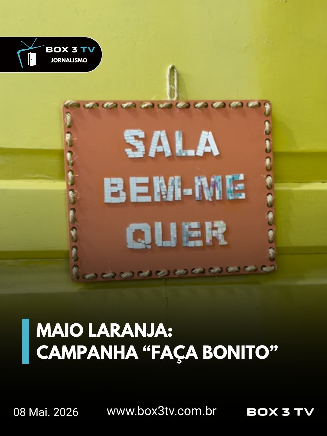 Post: ✨ Maio Laranja ✨
🚸 18 de maio é o Dia Na…