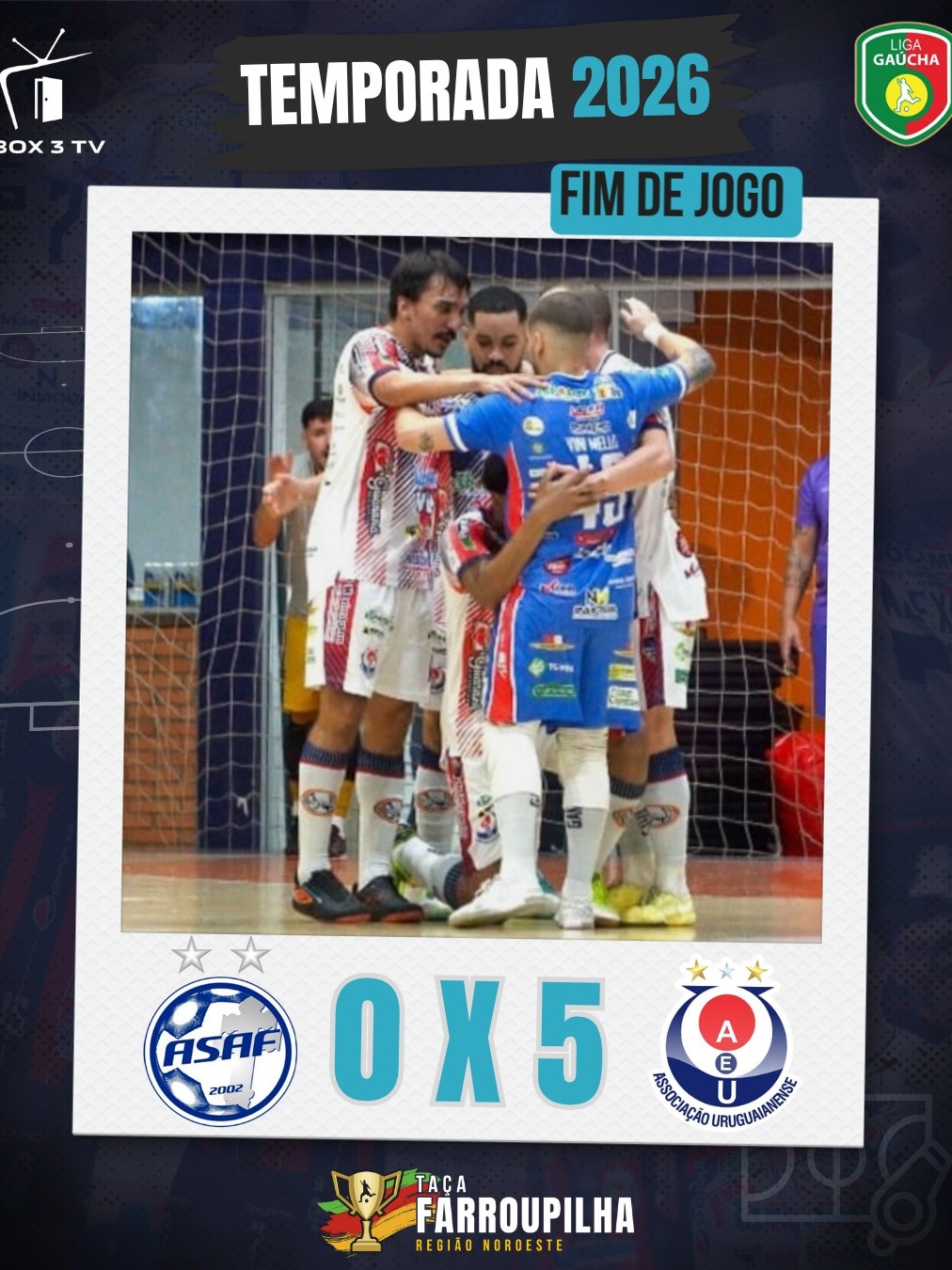 Post: VITÓRIA E GOLEADA! ⚽🚀

A AEU deu um verd…