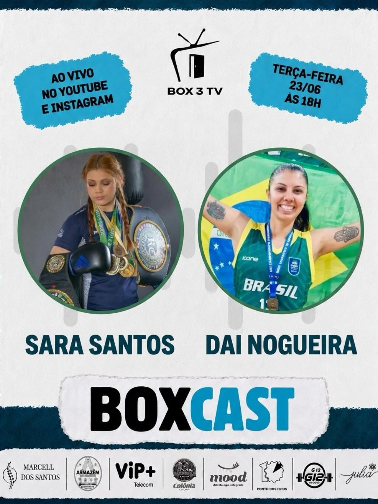 Post: BOXCAST ESPECIALMENTE NA TERÇA-FEIRA!

 …