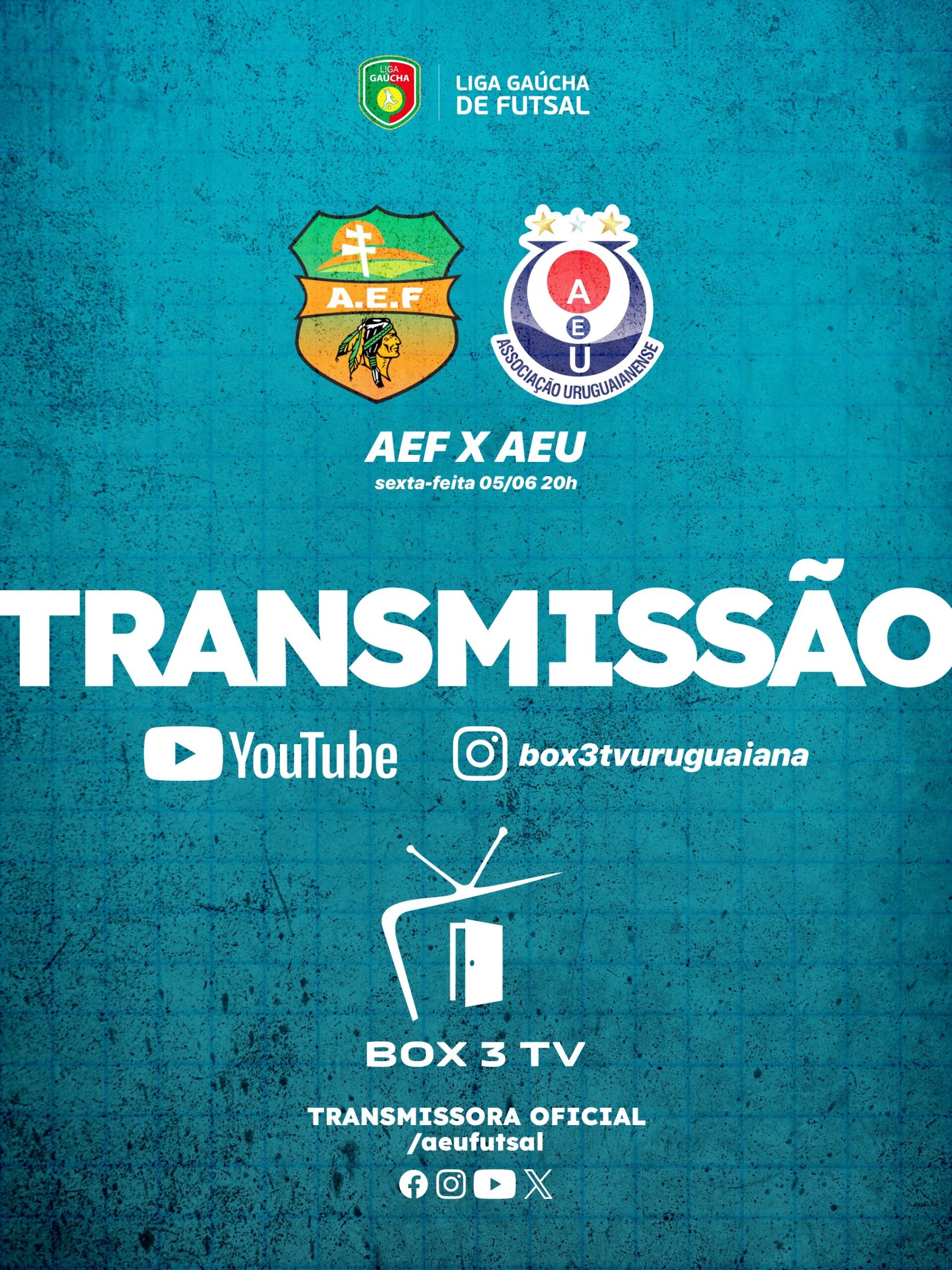 Post: 🎙️⚽ É DIA DE LIGA GAÚCHA DE FUTSAL!

A e…