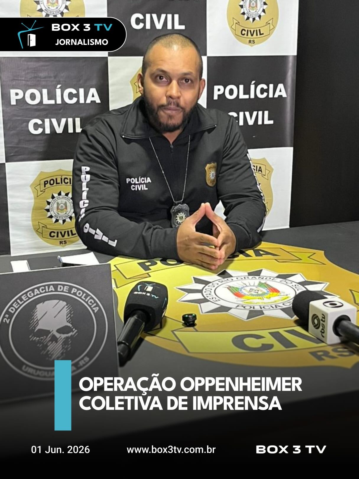 Post: 🚨 OPERAÇÃO OPPENHEIMER!

Em entrevista c…