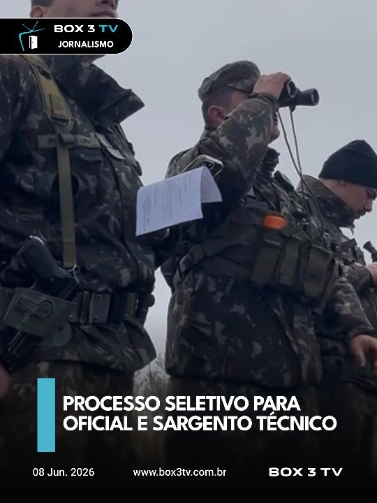 Post: O Exército Brasileiro abriu processo sel…